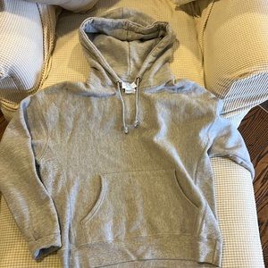 women’s cropped champion hoodie large